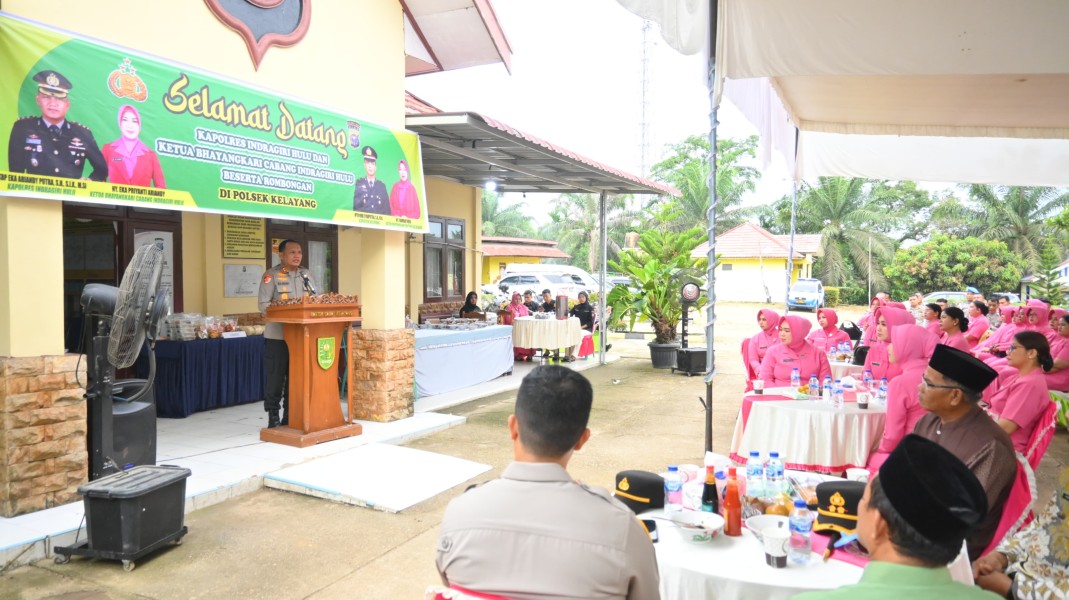 Laksanakan Kunjungan Kerja Perdana, Ini Penekanan Kapolres Inhu ke Jajaran