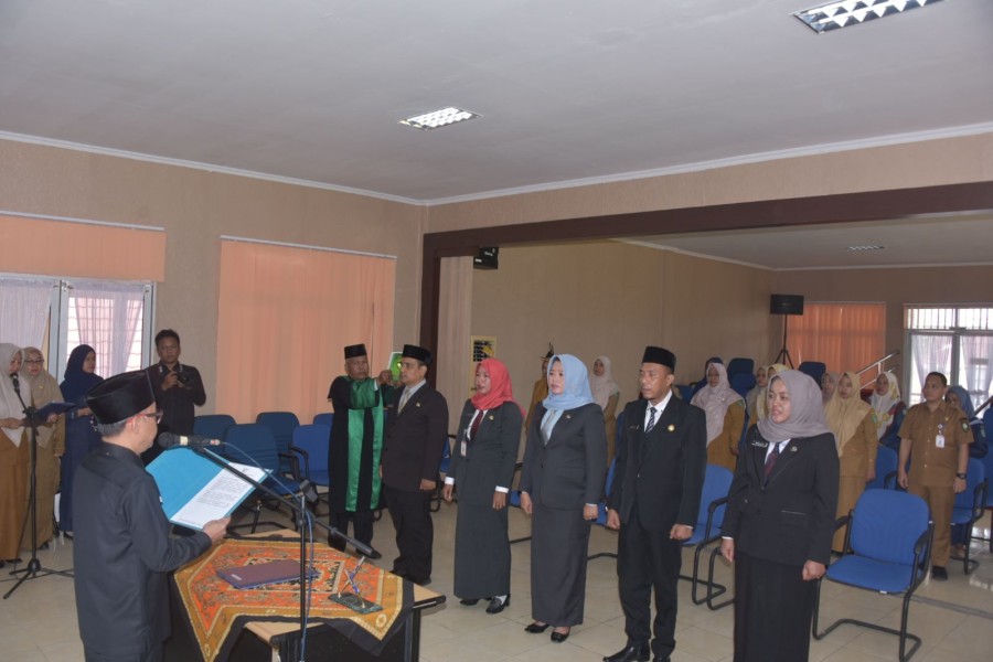 Bupati Kukuhkan 5 Pejabat BRIDA Bengkalis, Dorong Akselerasi Pembangunan Berbasis Riset