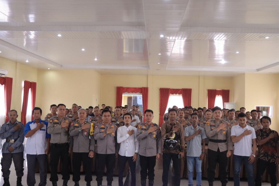 Polres Kampar Tingkatkan Kemampuan Satkamling dan Bhabinkamtibmas dalam Jaga Kamtibmas