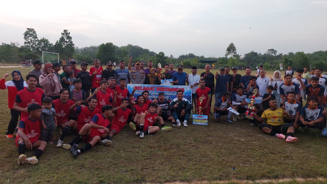 Ditutup Kapolsek Minas, Final Meranti Cup 1 Berlangsung Meriah, ABA FC Kampar Raih Juara