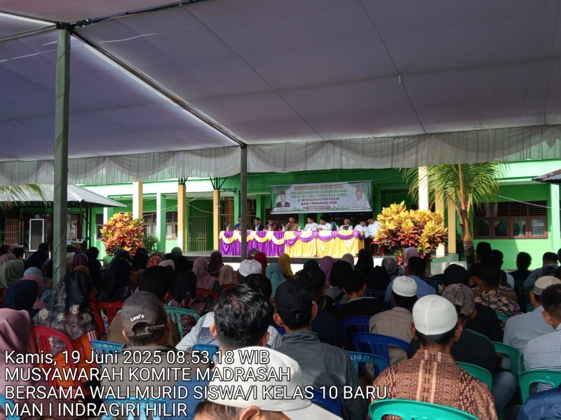 MAN 1 Inhil Tegaskan Tidak Ada Pungutan SPP Wajib dan LKS Tidak Dipaksakan