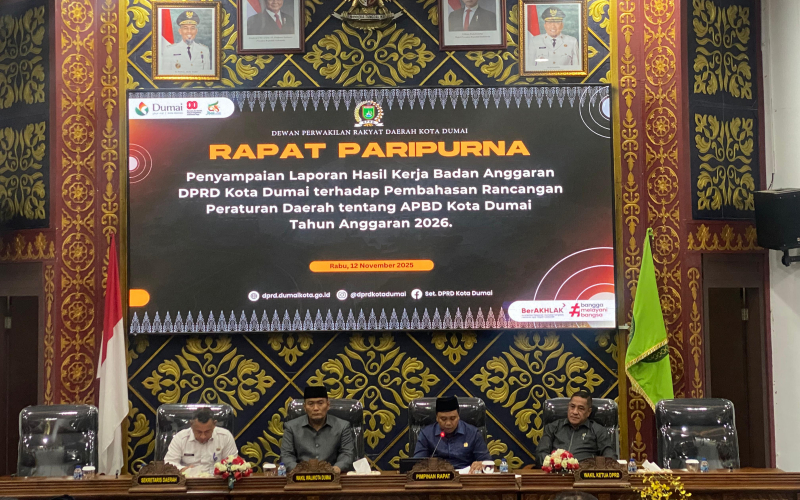 Kodim 0320 Dumai Dukung Sinergi Forkopimda dalam Pembahasan Ranperda APBD 2026