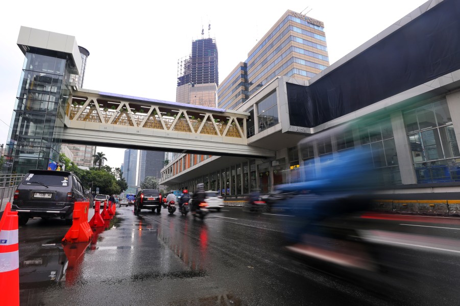 Peremajaan JPO Sarinah, Akses Disabilitas Jadi Lebih Baik