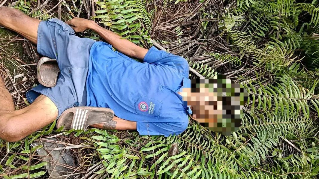 Diduga Sesak Napas Saat Kabur, Pria Paruh Baya Ditemukan Meninggal di Kebun Sawit Batang Gansal
