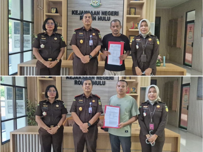 Kejari Robul Kedepankan Keadilan Restoratif, Dua Perkara Pidana Tak Berlanjut ke Persidangan