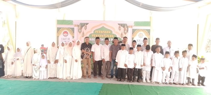 Tebarkan Kebaikan, PT Tasma Puja Santuni 475 Anak Yatim di Kampa dan Kampar