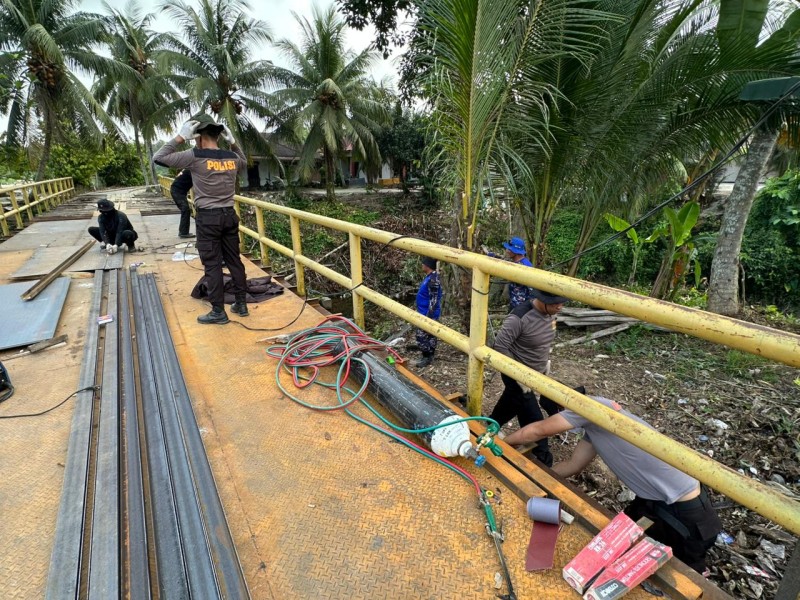 Jembatan Gobah Kian Dekat dengan Warga, Renovasi Terus Berlanjut!