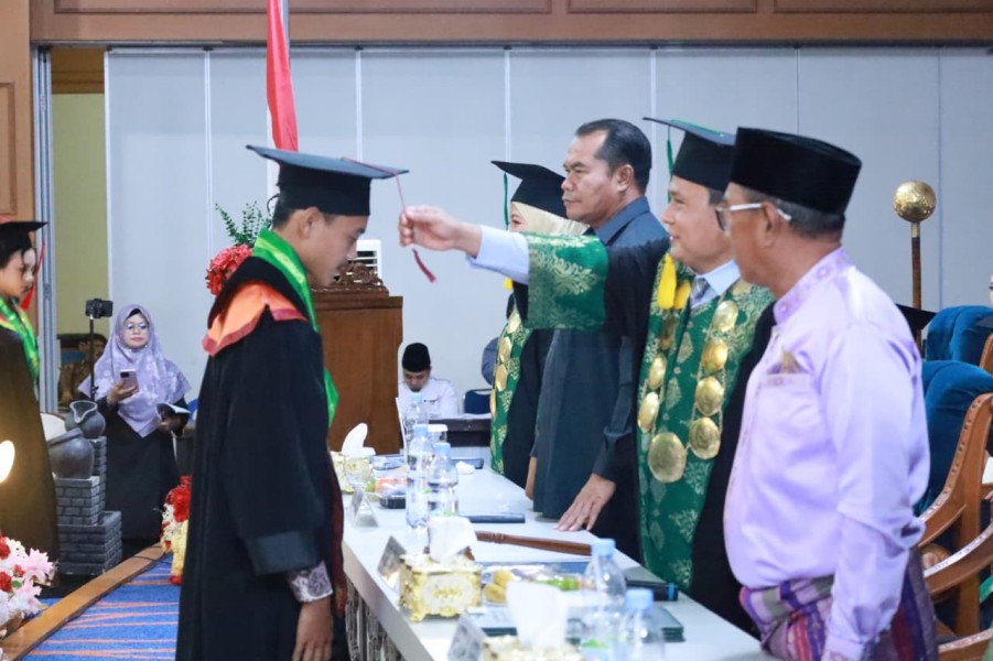 Wisuda XXV UPP Diikuti 928 Lulusan, Pemkab Rohul Pastikan Jalan Menuju Kampus Diaspal 2027