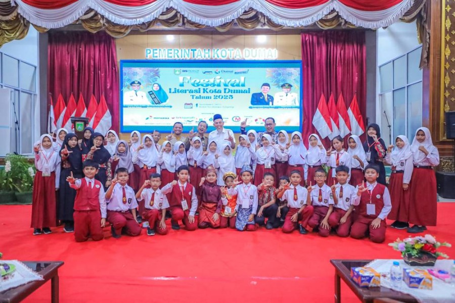 Festival Literasi Kota Dumai 2025: Gerakan Membaca yang Menyala dari Pinggir Selat