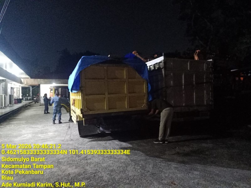 Truk Kayu Ilegal Disergap di Kerumutan