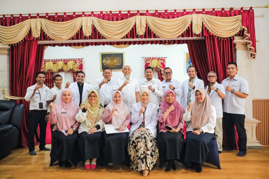 Wako Dumai Terima Kunjungan Komite Medis dan Tenaga Kesehatan dari RSUD dr. Suhatman, MARS
