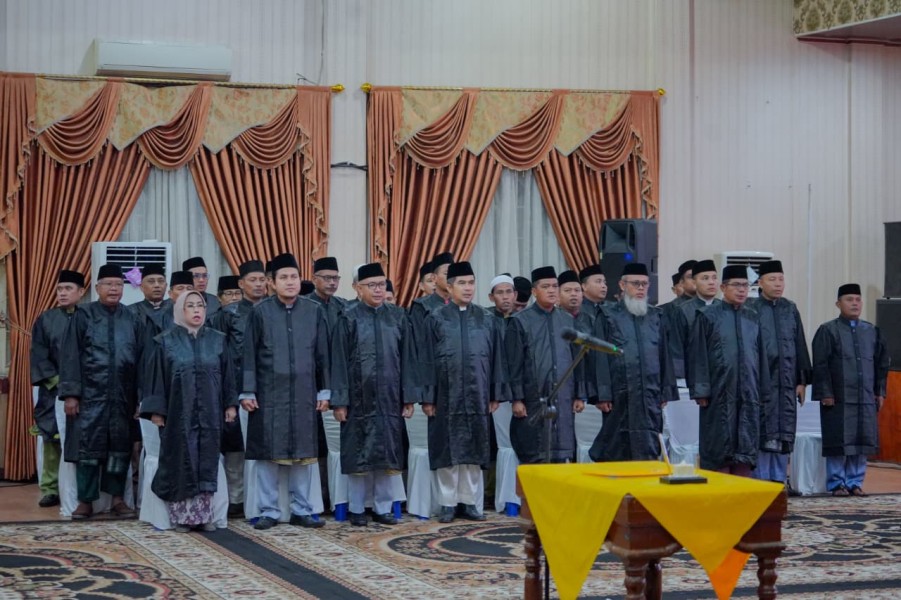 Bupati Bistamam Kukuhkan 167 Dewan Hakim dan Majelis Hakim MTQ Ke-XX Rokan Hilir