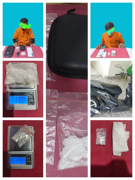 Gerebek Transaksi Sabu di Teluk Meranti, Polres Pelalawan Amankan Dua Tersangka