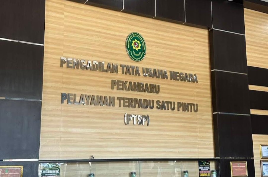 M Haris CH Resmi Gugat Pemilihan Kades PAW Desa Baru ke PTUN Pekanbaru