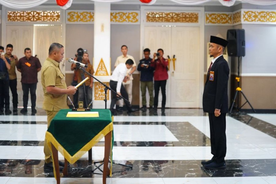 Evenri Sihombing Resmi Jabat Kepala BPKP Perwakilan Riau