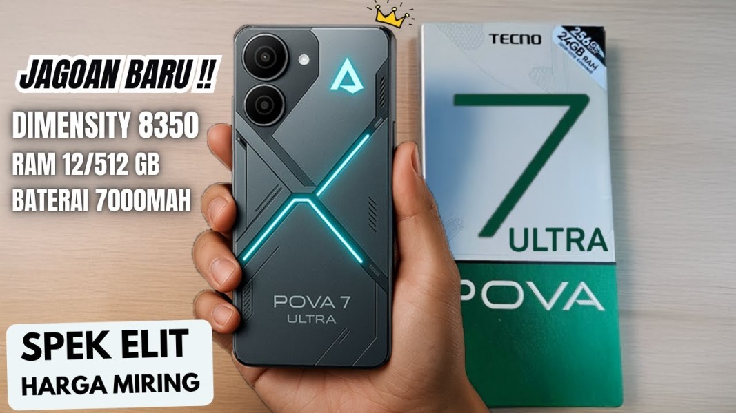 Tecno Pova 7 Ultra Siap Rilis di Indonesia: Spesifikasi Lengkap, Desain Premium dan Performa Gahar