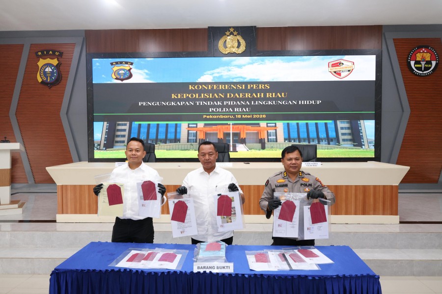 Polda Riau Tetapkan PT Musim Mas sebagai Tersangka Korporasi Kasus Dugaan Perusakan Hutan dan Sempadan Sungai di Pelalawan