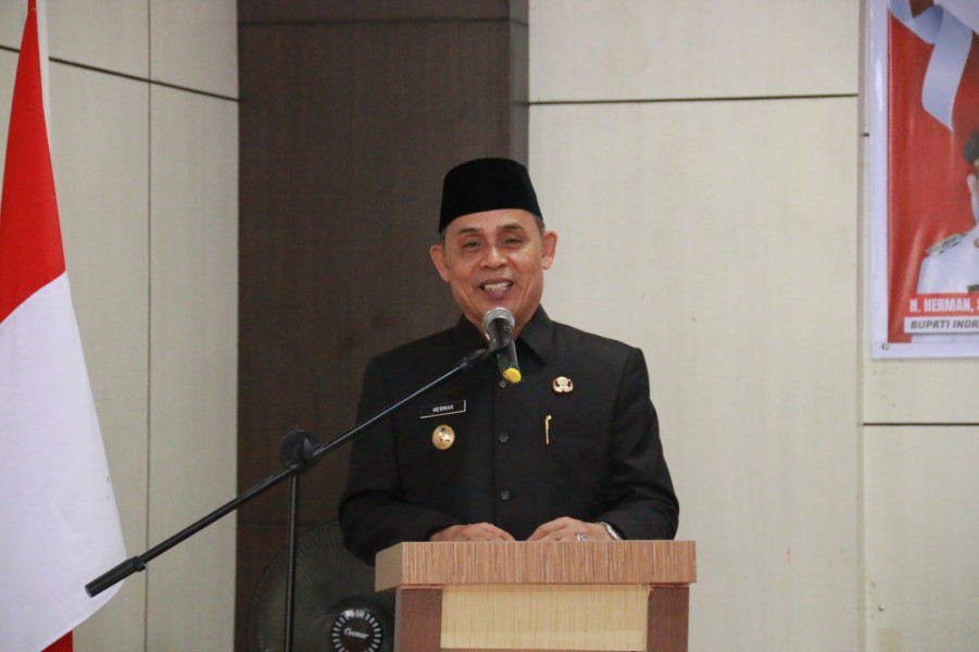 Bupati Herman Lantik 44 Kepala Sekolah, Perkuat Mutu Pendidikan di Inhil