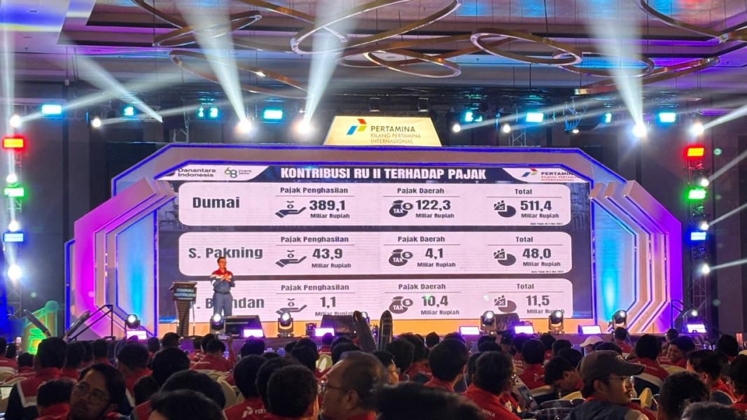 Gelar Townhall Refleksi Akhir Tahun, Kilang Pertamina Dumai Catatkan Kinerja Positif Mencapai 105,21 persen