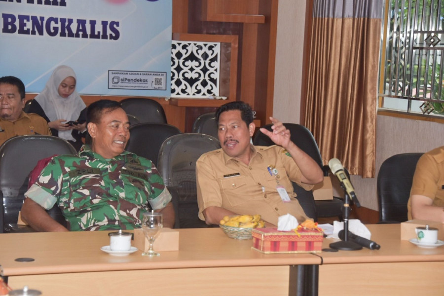 Jaga Stabilitas Ekonomi Daerah, Pemkab Bengkalis Rutin Ikuti Rakor Pengendalian Inflasi