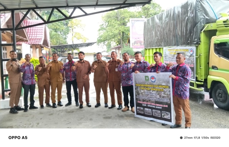 PPDI Bengkalis Galang Rp36,2 Juta untuk Korban Bencana Aceh, Wujud Solidaritas Antar Desa