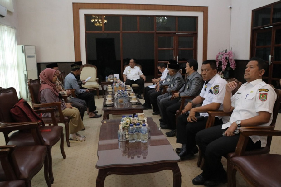 Bupati Asahan Terima Audiensi Badan Wakaf Indonesia (BWI) Kabupaten Asahan
