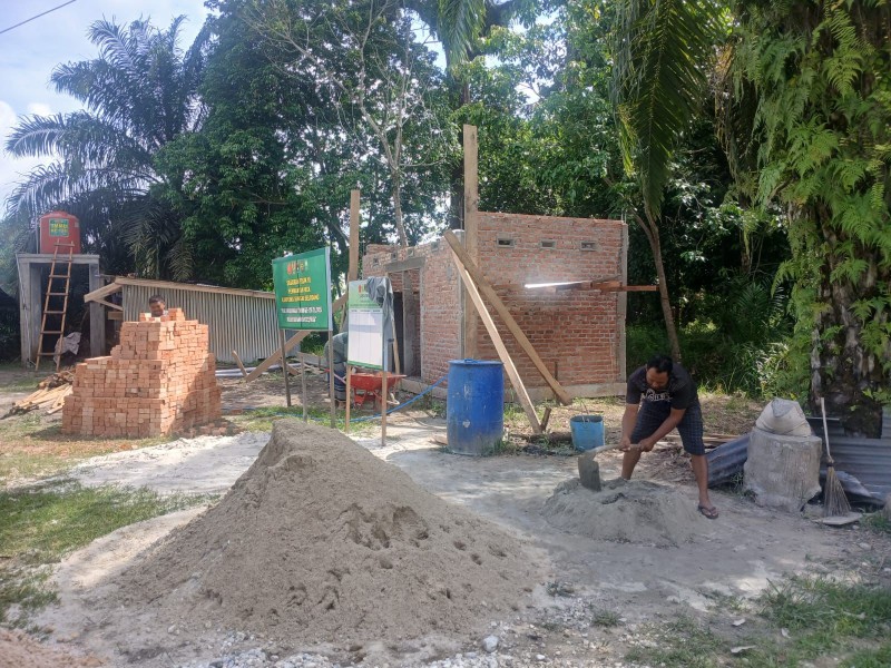 Dari Pagi Hingga Senja, TMMD Kodim 0322/Siak Tak Henti Bangun Harapan Warga