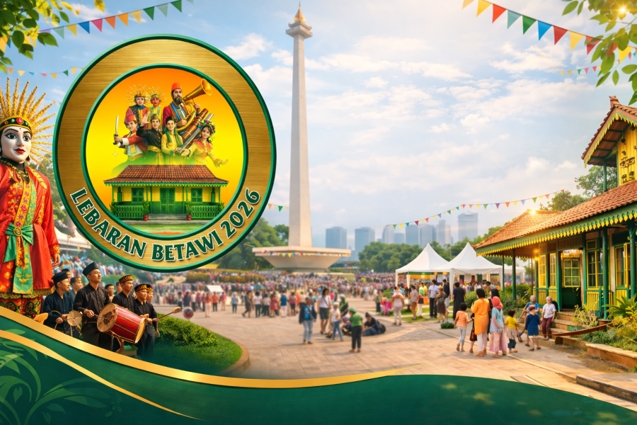 Lebaran Betawi 2026 Digelar di Lapangan Banteng 10–12 April