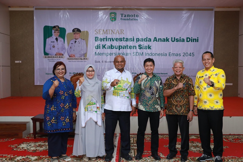 Pemkab Siak dan Tanoto Foundation Perkuat Pendidikan Anak Usia Dini