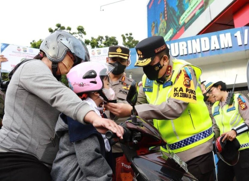 Ganti Tilang dengan Edukasi, Operasi Zebra di Riau Terbukti Ampuh