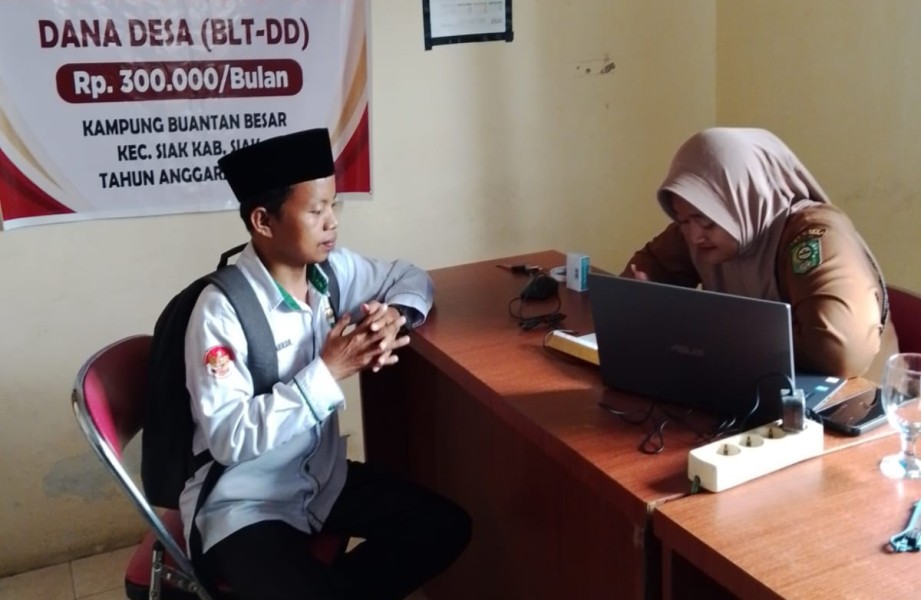 Sentuhan Nyata KUA Siak: Penyuluh Agama Bergerak Cepat di Kampung Binaan