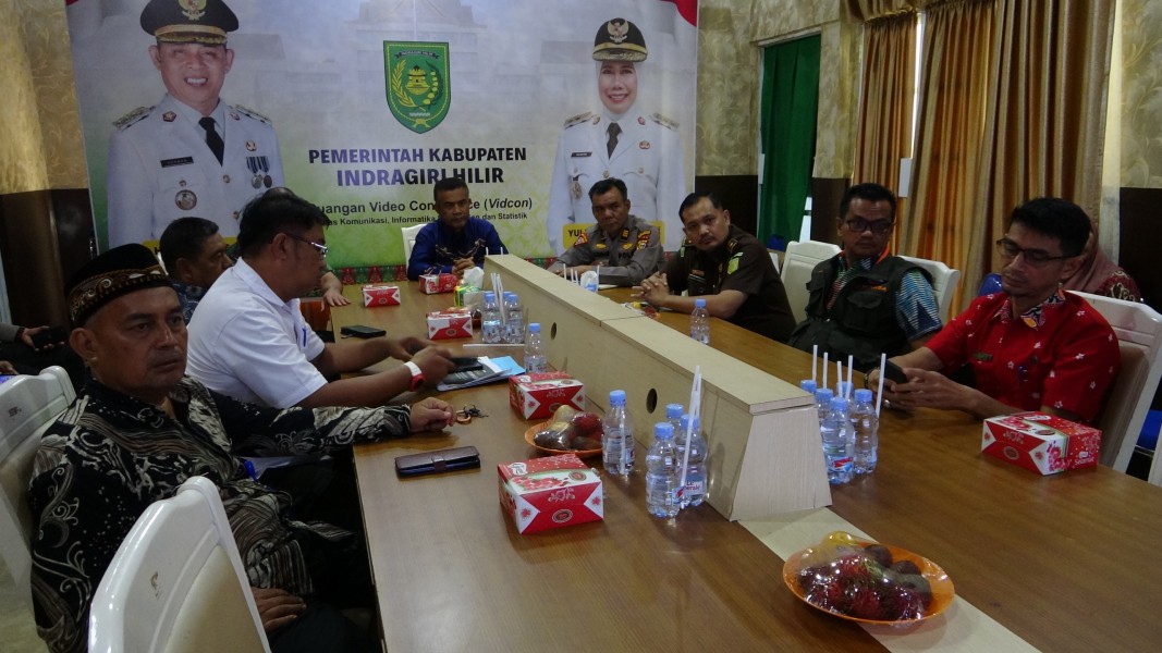 Bupati Inhil Ikuti Rakornas Kesiapsiagaan Nataru 2025–2026 Demi Jaga Kondusivitas Daerah