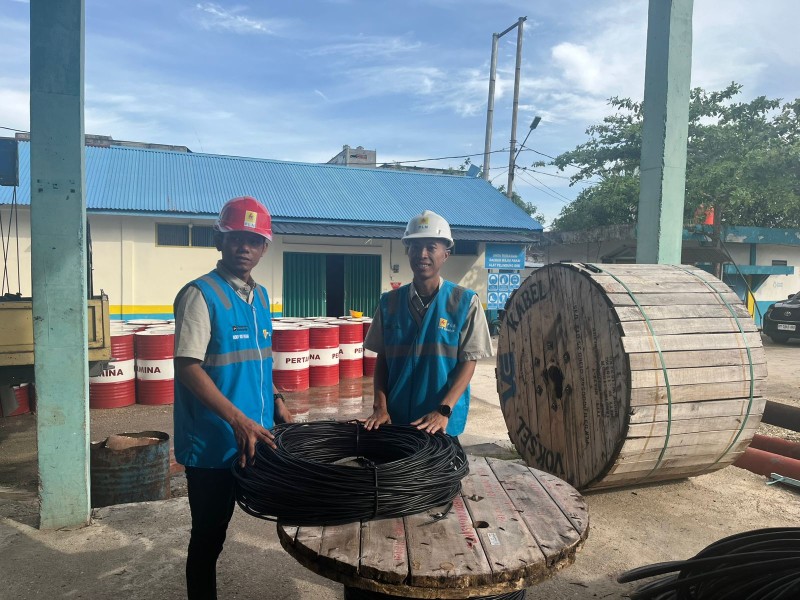 PLN UP3 Rengat Mengklarifikasi,  Gerak Cepat Koordinasikan Pemulihan Listrik Pasca Kebakaran di Pulau Kijang