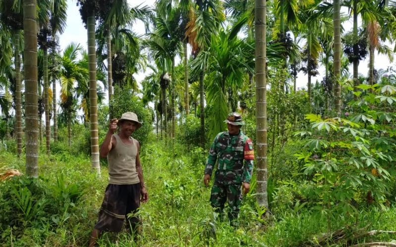 Serda Iwan Sahputra Ajak Warga Bangsal Aceh Kelola Lahan Tanpa Bakar
