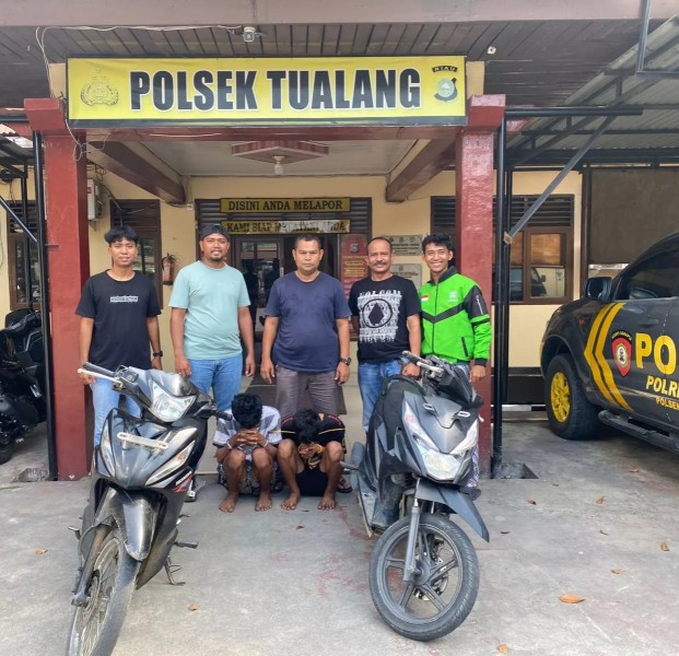 Motor Jamaah Raib Saat Salat, Tim Opsnal Tualang Ringkus Pelaku di Bawah Umur