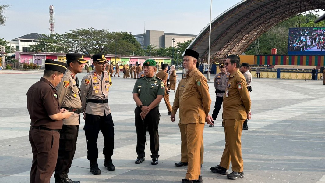 Pemko Dumai Gelar Apel Kesiapsiagaan Karhutla, Kapolres: “Sinergi adalah Kunci”