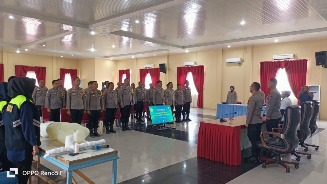 Wakapolres Buka Pelatihan PPM, Bhabinkamtibmas Polres Kampar Siap Jadi Garda Terdepan Pertolongan Medis!