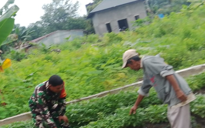 Koramil 01/Dumai dan Security Pertamina Patroli Jalur Pipa Minyak, Pastikan Objek Vital Tetap Aman
