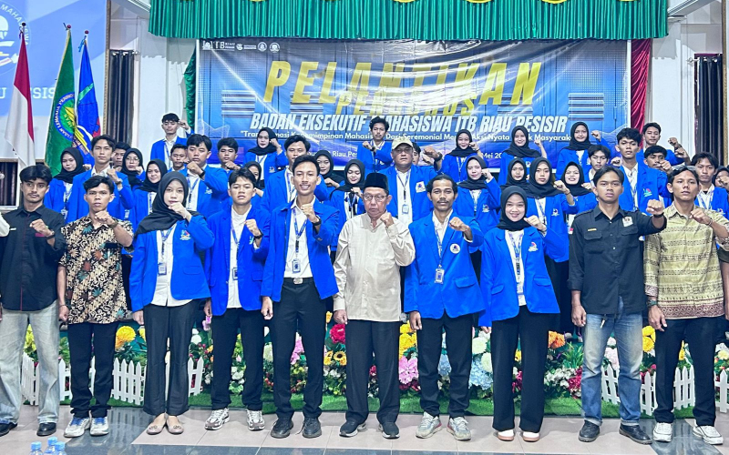 BEM ITB Riau Pesisir Resmi Dilantik, Siap Hadirkan Gerakan Mahasiswa yang Aktif dan Berdampak