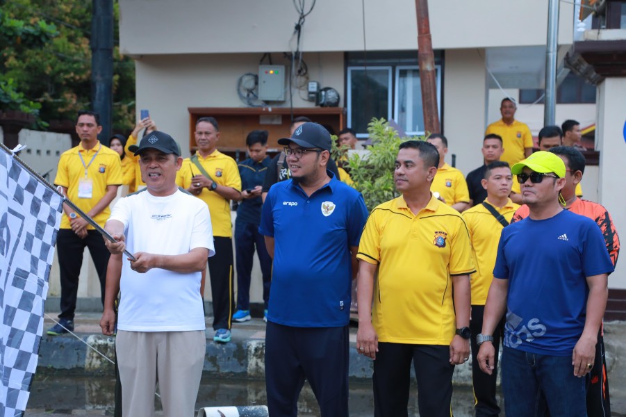 Ketua DPRD Inhil Hadiri Karhutla Fun Run 2025, Ajak Masyarakat Cinta Alam dan Tolak Pembakaran Hutan
