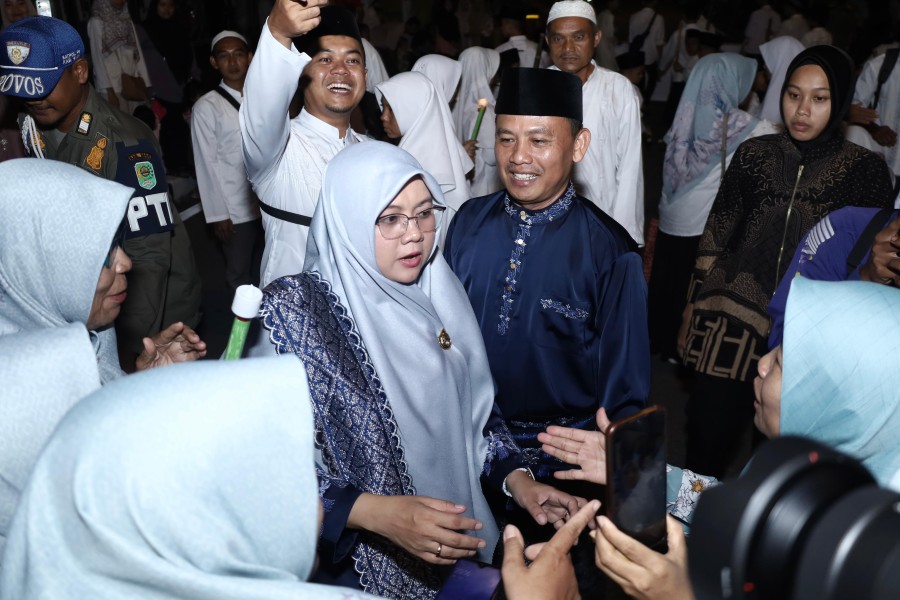 Semarak Idul Adha 1446 H di Siak: Pawai Obor dan Mobil Hias Pukau Ribuan Warga