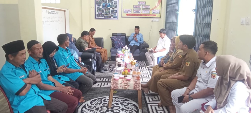 Tim Penilai KPSPAMS AWARD Tahun 2025 Propinsi kunjungi KPSPAMS Luak Kaya