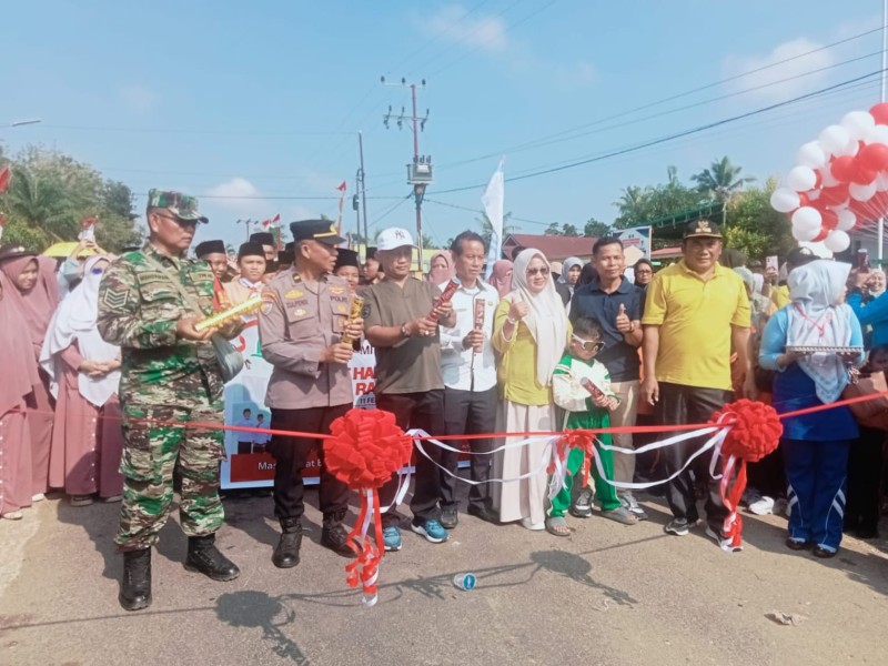 HUT Desa Rambah Baru Dirayakan Meriah, Kades Tekankan Gotong Royong dan Prioritas Infrastruktur