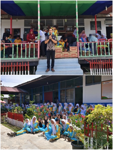 SMSI & JMSI Inhil Bangun Generasi Sehat dan Cerdas Lewat Susu Ginas