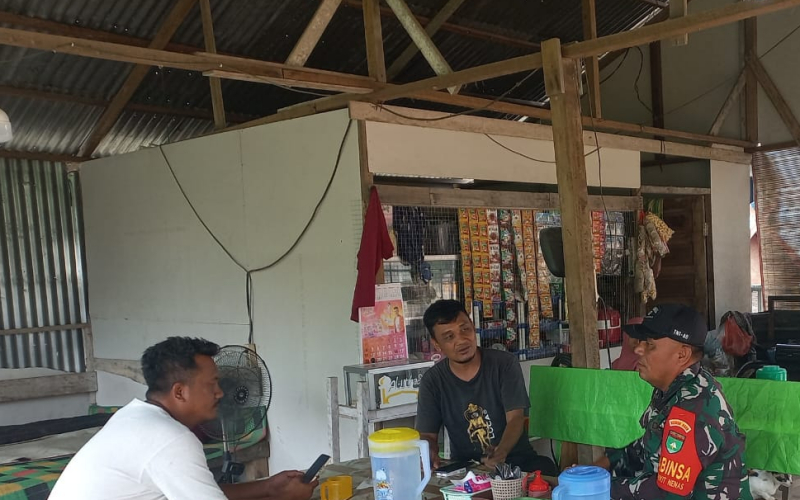 Jalur Pipa PHR Dipantau, Koramil 02/Bukit Kapur dan Security Perkuat Patroli