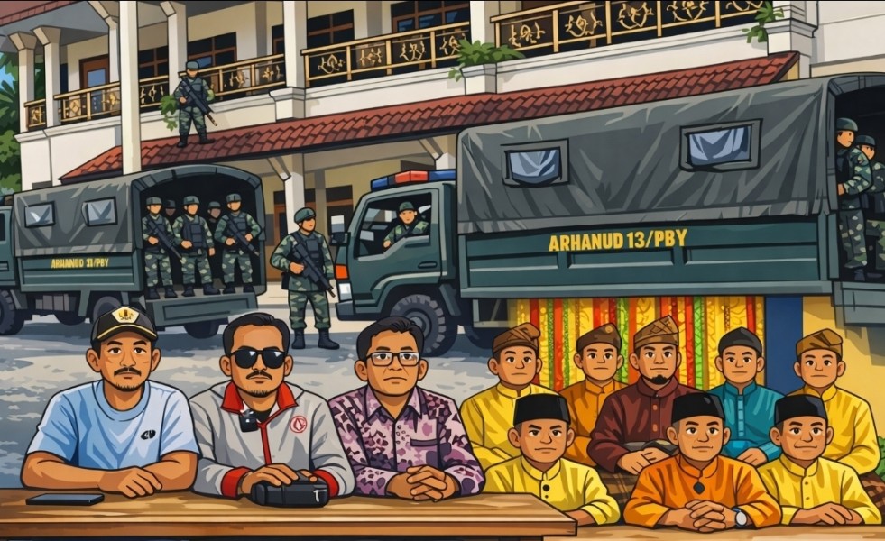 Masyarakat Adat Rantau Kasai Resah, Dua Mobil TNI Masuk Perkebunan Eks PT Torganda di Rohul