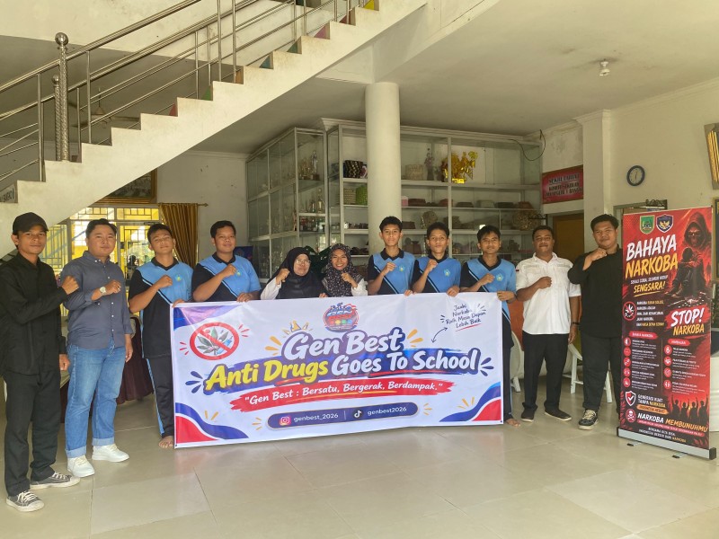 Gerakan Masif GEN BEST Rohil Goes To School, Kampanyekan Anti Narkoba