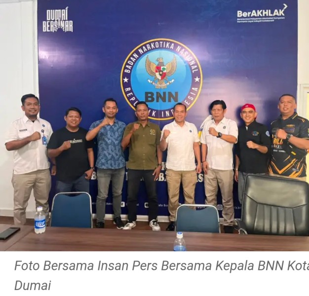 BNN Dumai Gandeng Insan Pers, Perkuat Sinergi Perangi Narkoba
