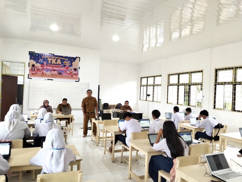 SMPN 2 Batang Peranap Gelar Tes TKA: Langkah Objektif Petakan Capaian Belajar Siswa