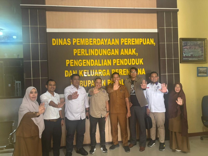 Bahas Sinergi Perlindungan Anak, Komnas PA Datangi DP3AP2KB Pelalawan